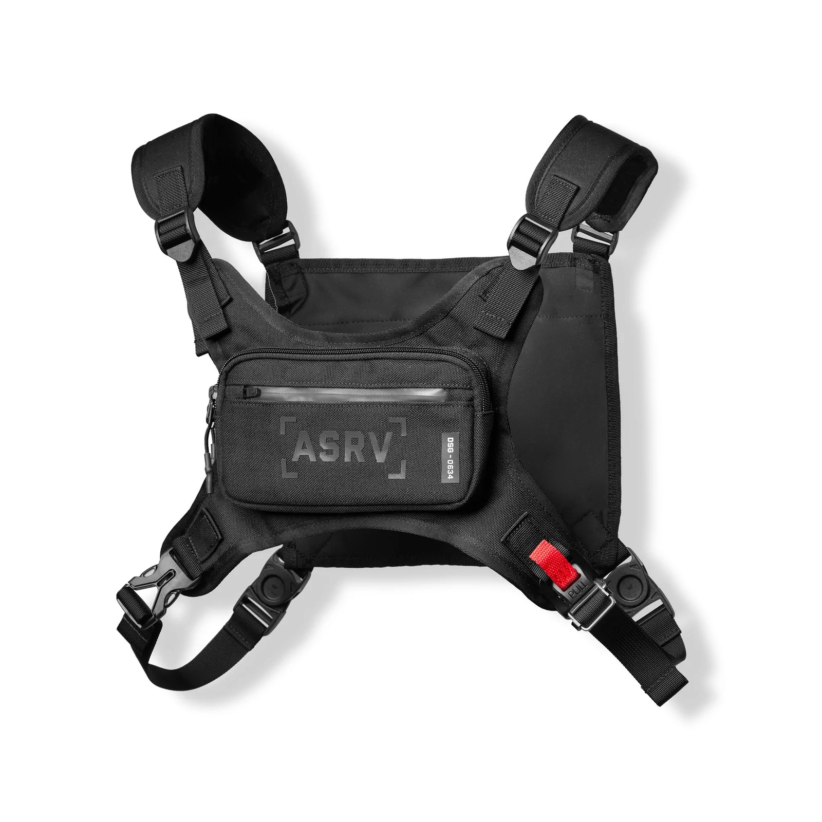 0634. Waterproof Cordura® Conditioning Chest Pack - Black