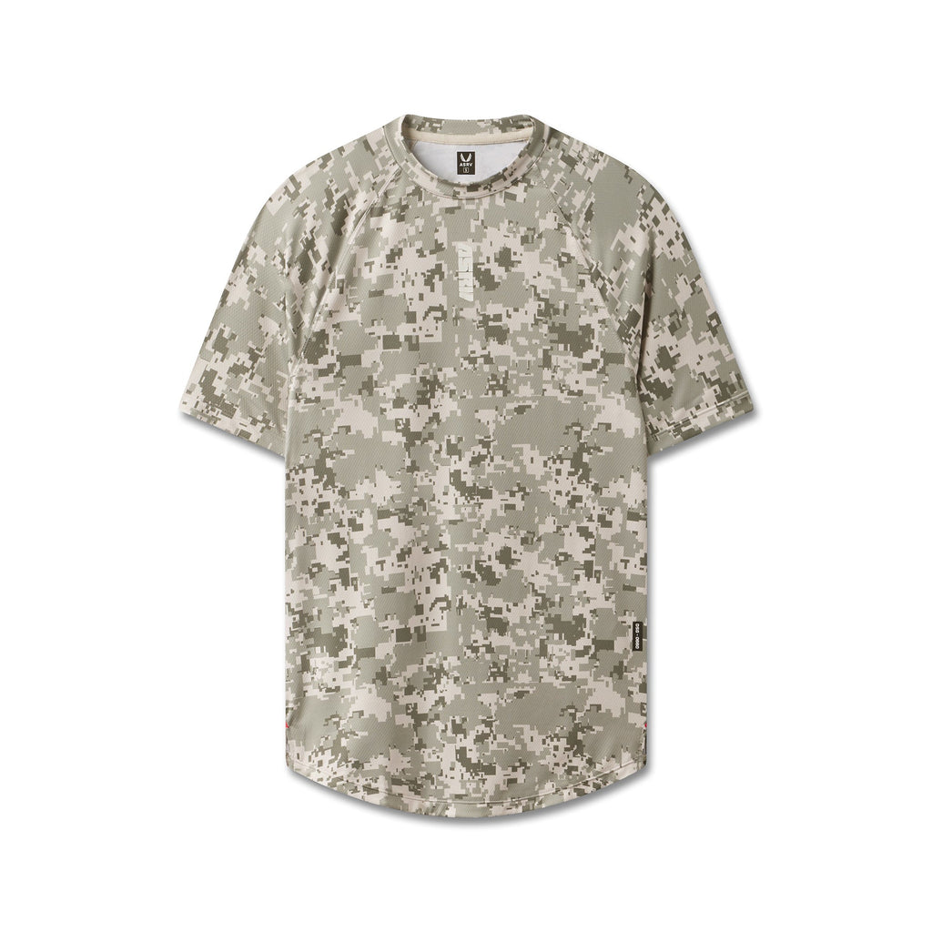 0660. AeroSilver® Established Tee - Digital Camo "Blade"