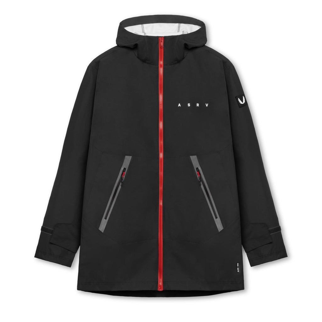 0678. Hipora® AQUAzip® Tech Parka - Black