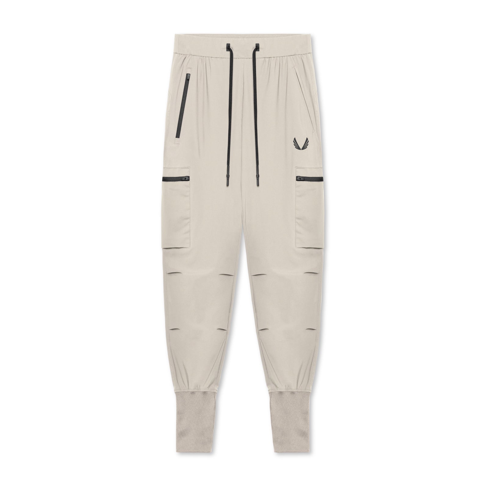 0698. Tetra-Lite® Inlay Pocket High Rib Jogger - Sand Smoke