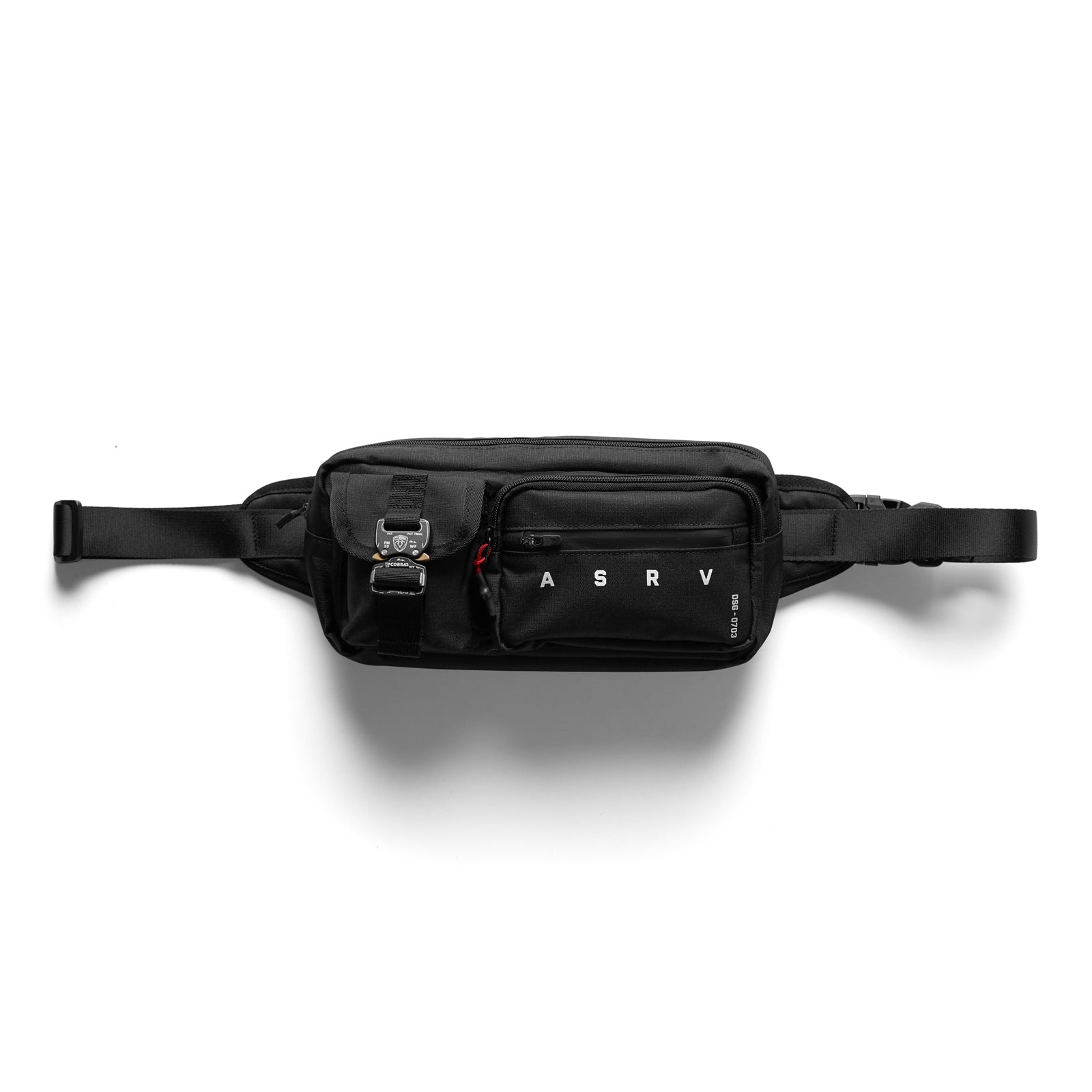 0703. Cordura® Tech Crossbody Pack - Black