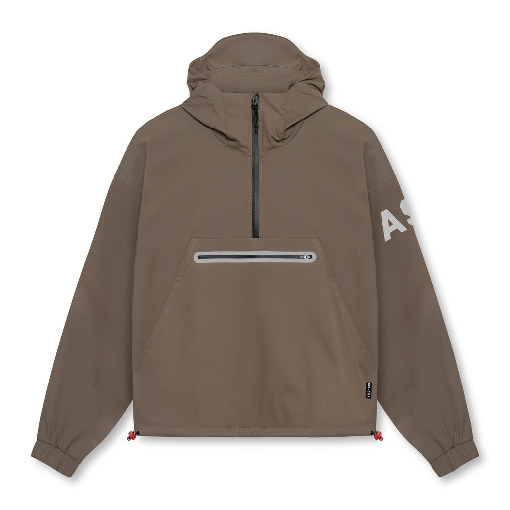 0717. Weather-Ready Anorak Jacket - Deep Taupe
