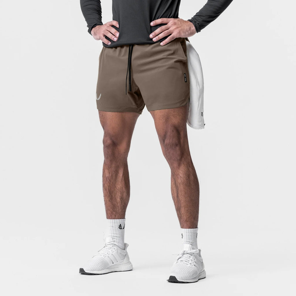 0751. Tetra-Lite® 5" Linerless Short - Deep Taupe "Wings"