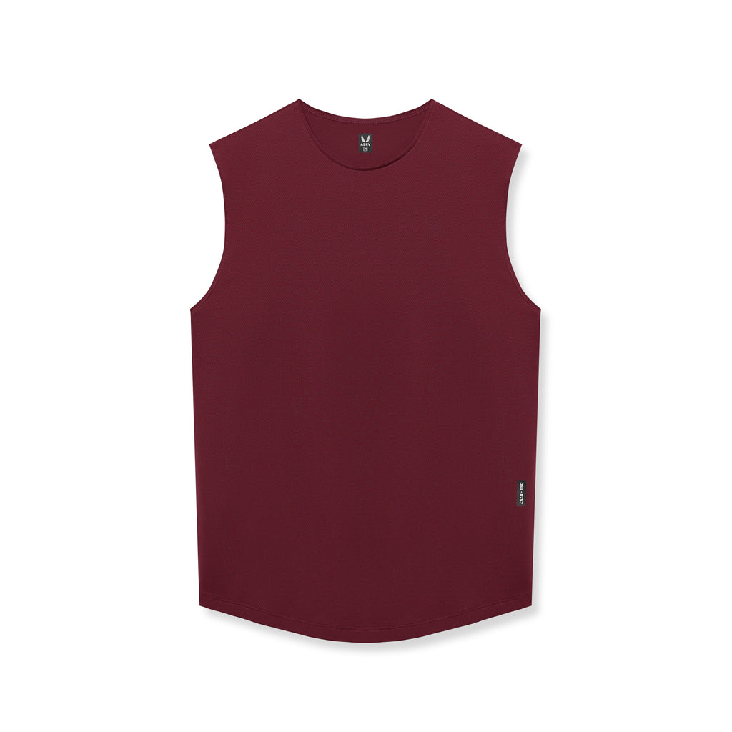 0757. AeroSilver® Cutoff Tank - Crimson
