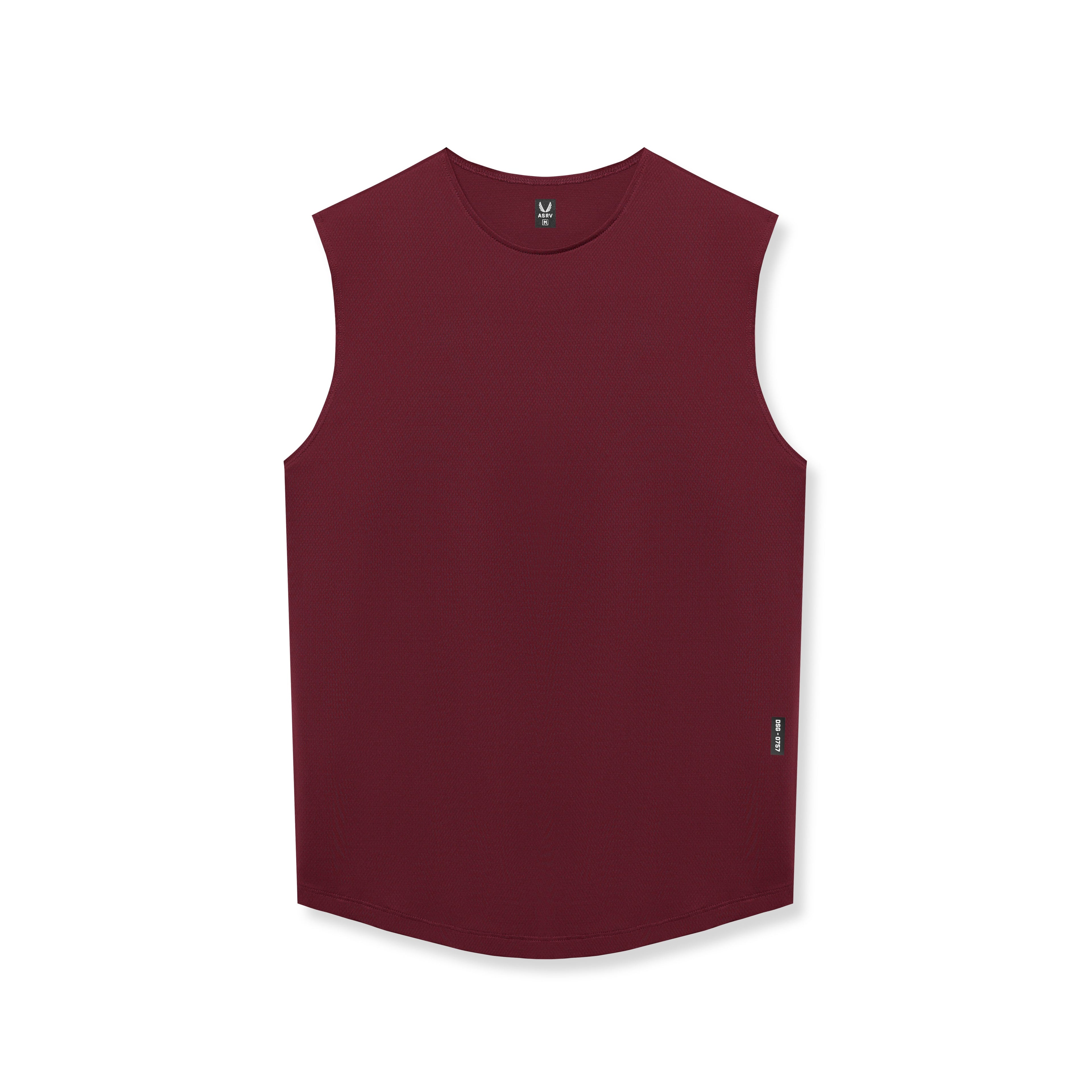 0757. AeroSilver® Cutoff Tank - Crimson