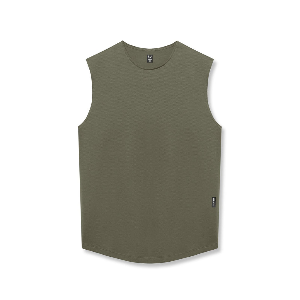 0757. AeroSilver® Cutoff Tank - Olive