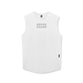 0757. AeroSilver® Cutoff Tank - White "Box Logo"