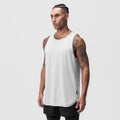 0780. Supima® Extended Tank Top - White