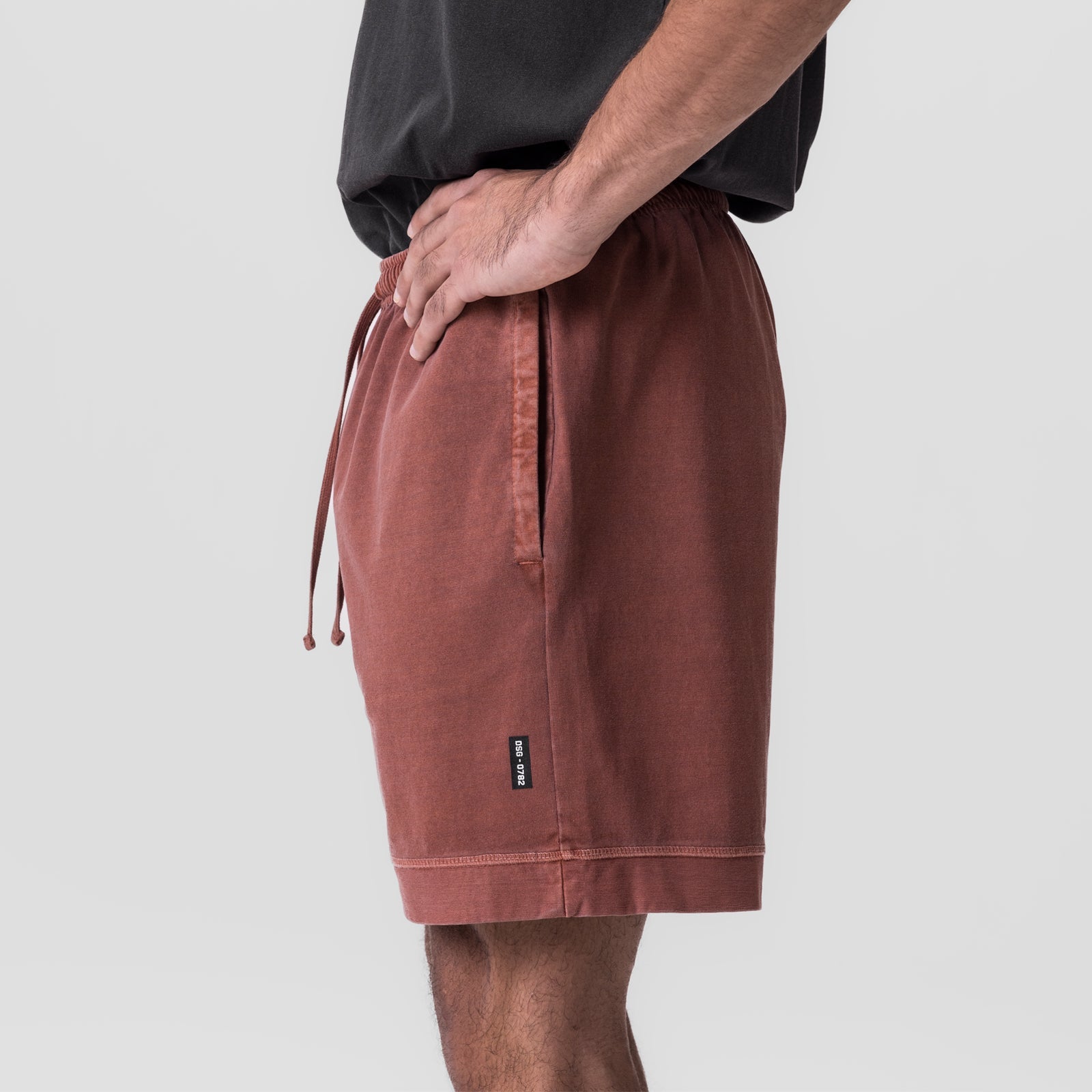 0782. Tech Essential™ Sweat Short - Faded Brick