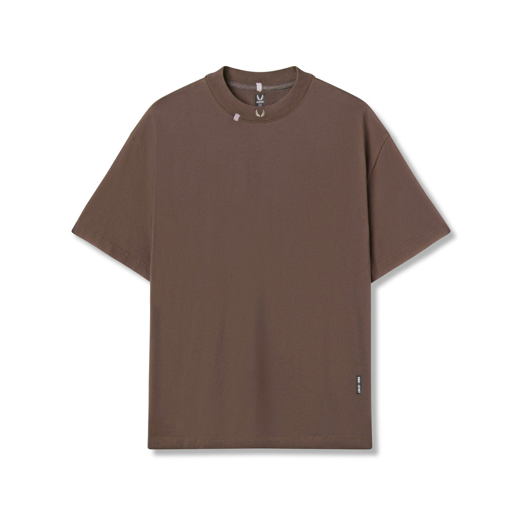 0797. Tech Essential™ Relaxed Tee - Faded Dark Earth