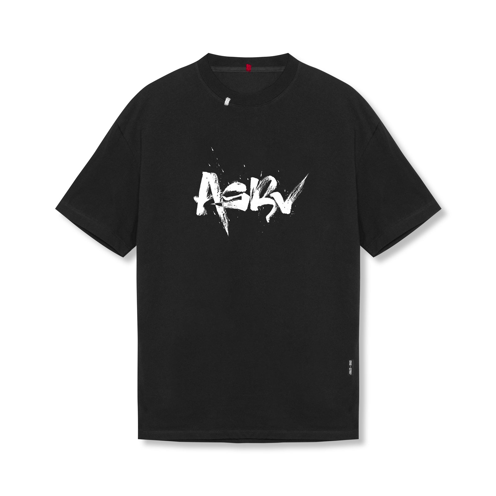 0797. Tech Essential™ Relaxed Tee - Black "Koi"