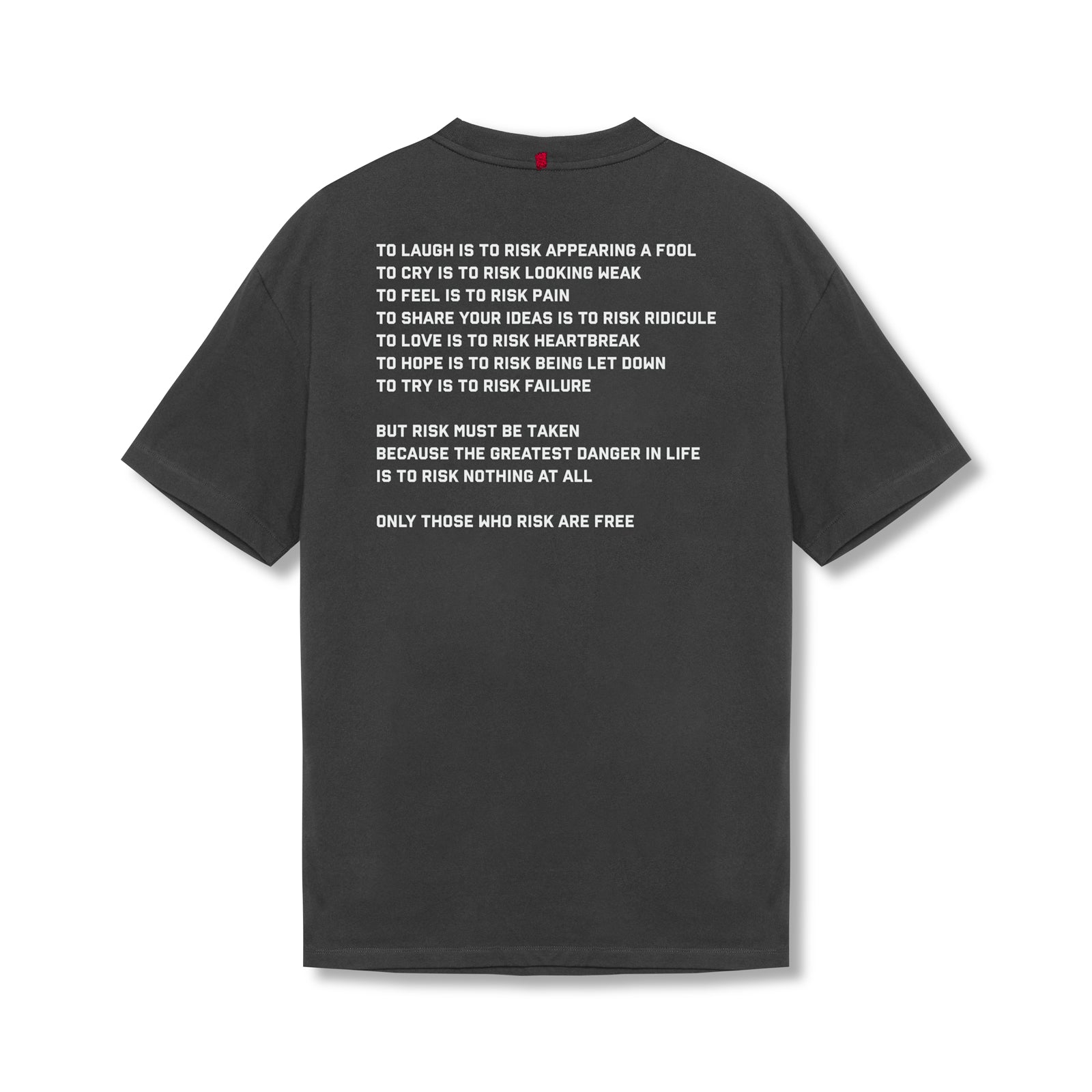 0797. Tech Essential™ Relaxed Tee - Space Grey "ASRV 8"