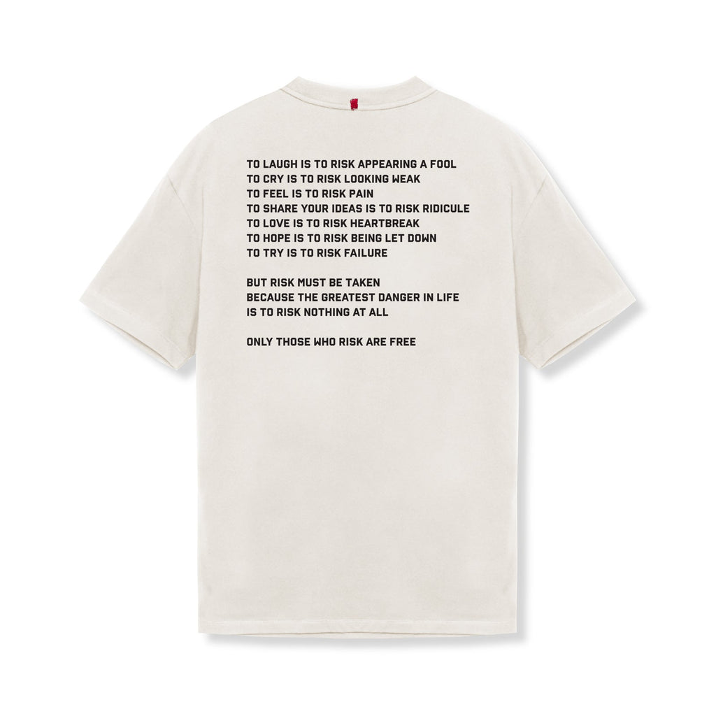 0797. Tech Essential™ Relaxed Tee - Stone "ASRV 8"