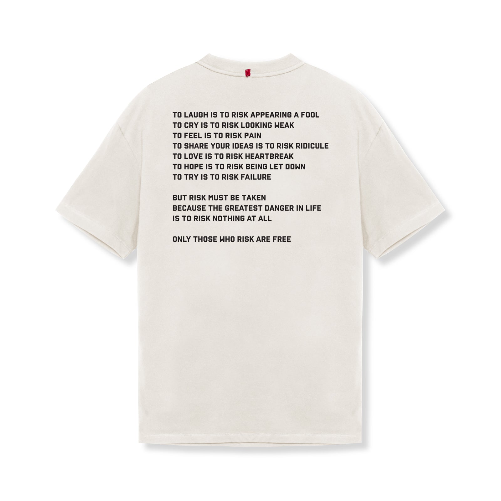 0797. Tech Essential™ Relaxed Tee - Stone "ASRV 8"