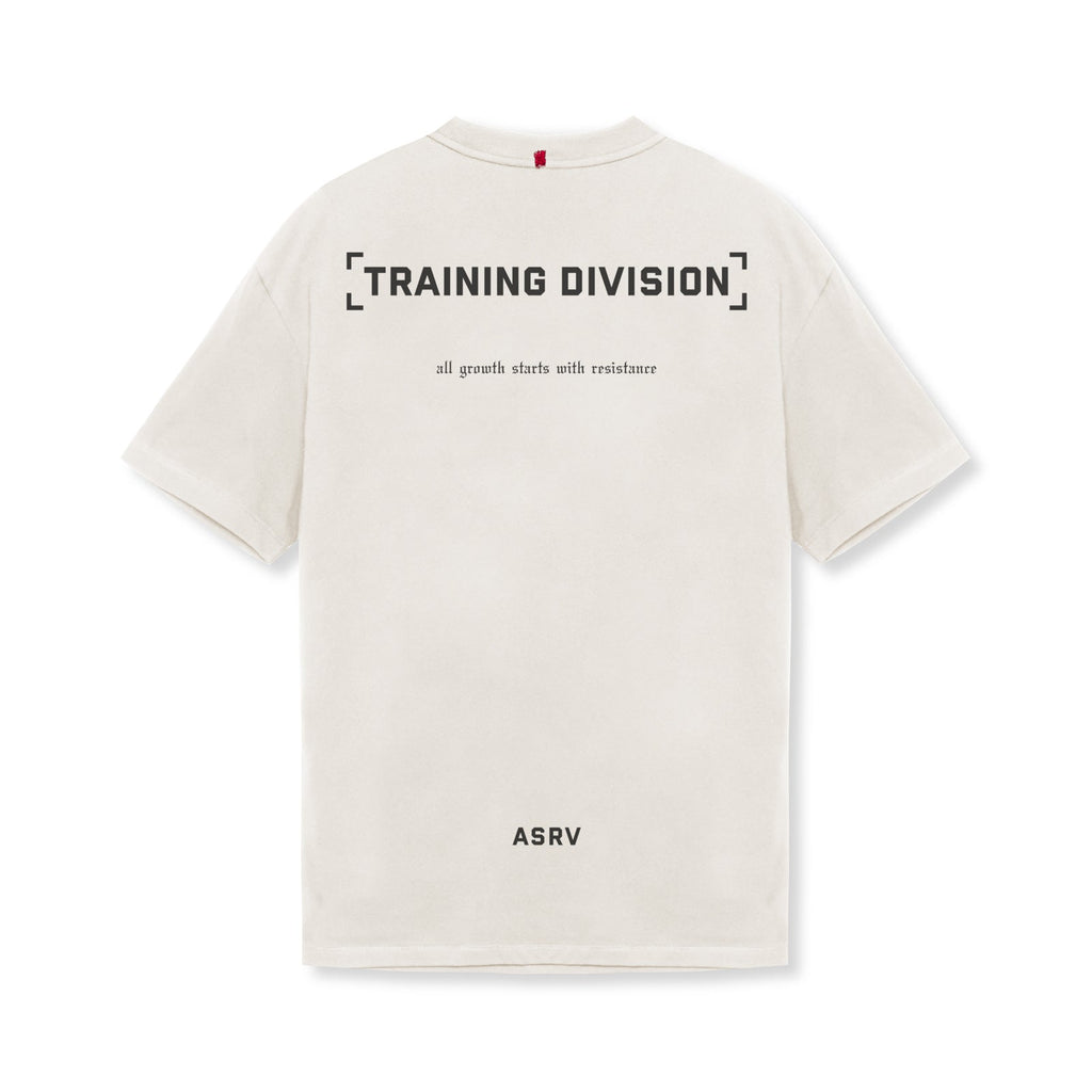 0797. Tech Essential™ Relaxed Tee - Stone "TD"