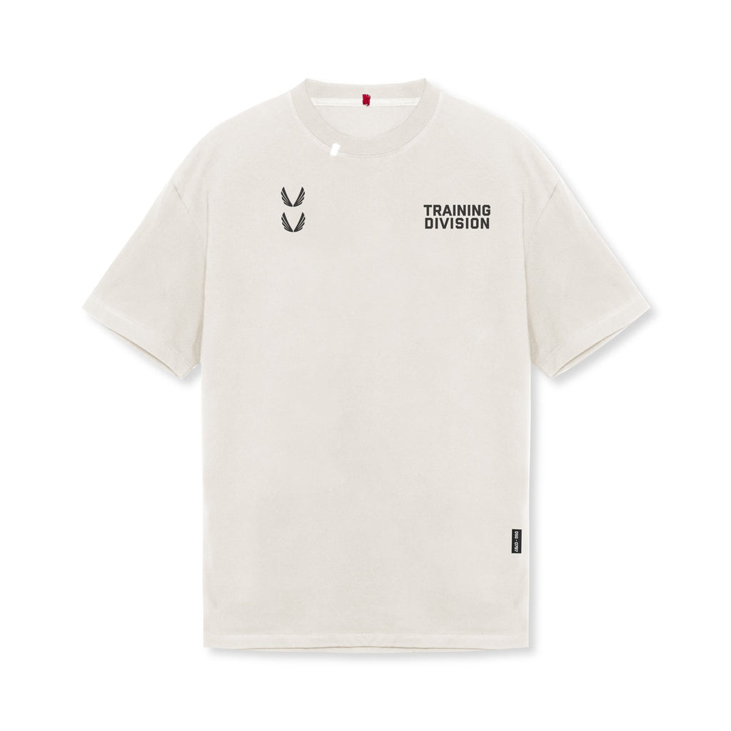 0797. Tech Essential™ Relaxed Tee - Stone "TD"