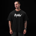 0797. Tech Essential™ Relaxed Tee - Black "Koi"