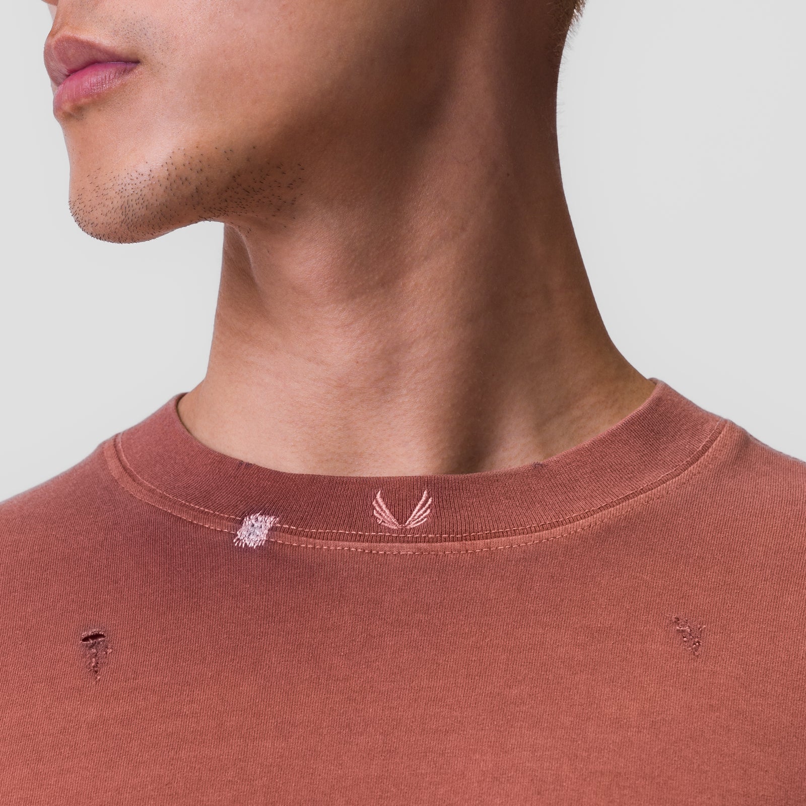 0797. Tech Essential™ Relaxed Tee - Faded Brick