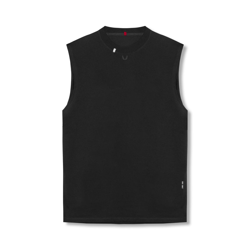 0807. Tech Essential™ Relaxed Cutoff - Black/Black "OTWR"