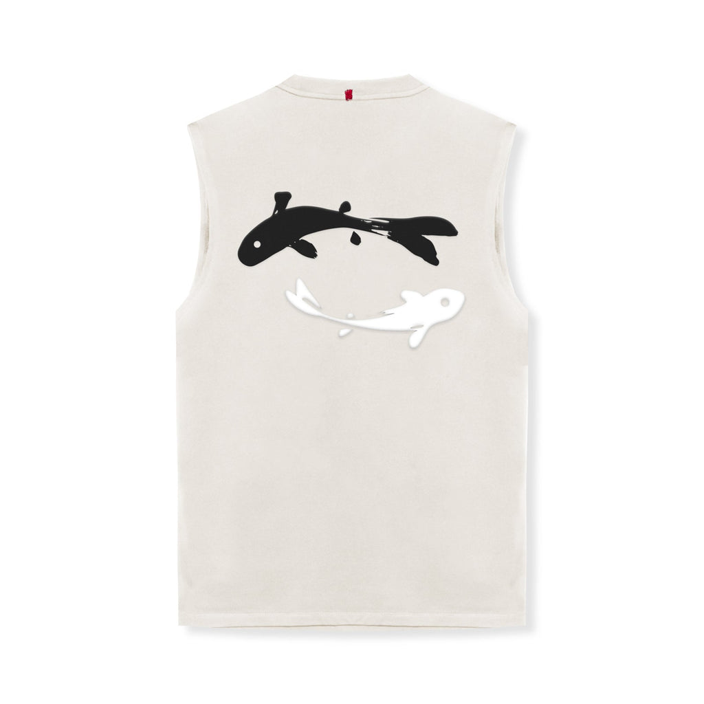 0807. Tech Essential™ Relaxed Cutoff - Stone "Koi"