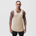 0808. Supima® Vented Tank - Beige