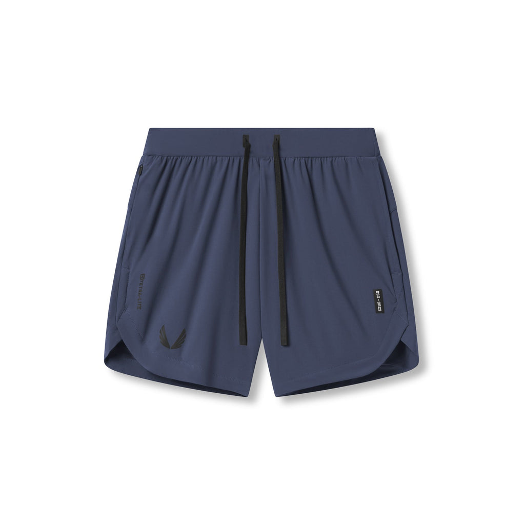 0823. Tetra-Lite® 7" Linerless Short - Navy "Wings"