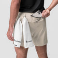 0823. Tetra-Lite® 7" Linerless Short - Sand Smoke "Wings"