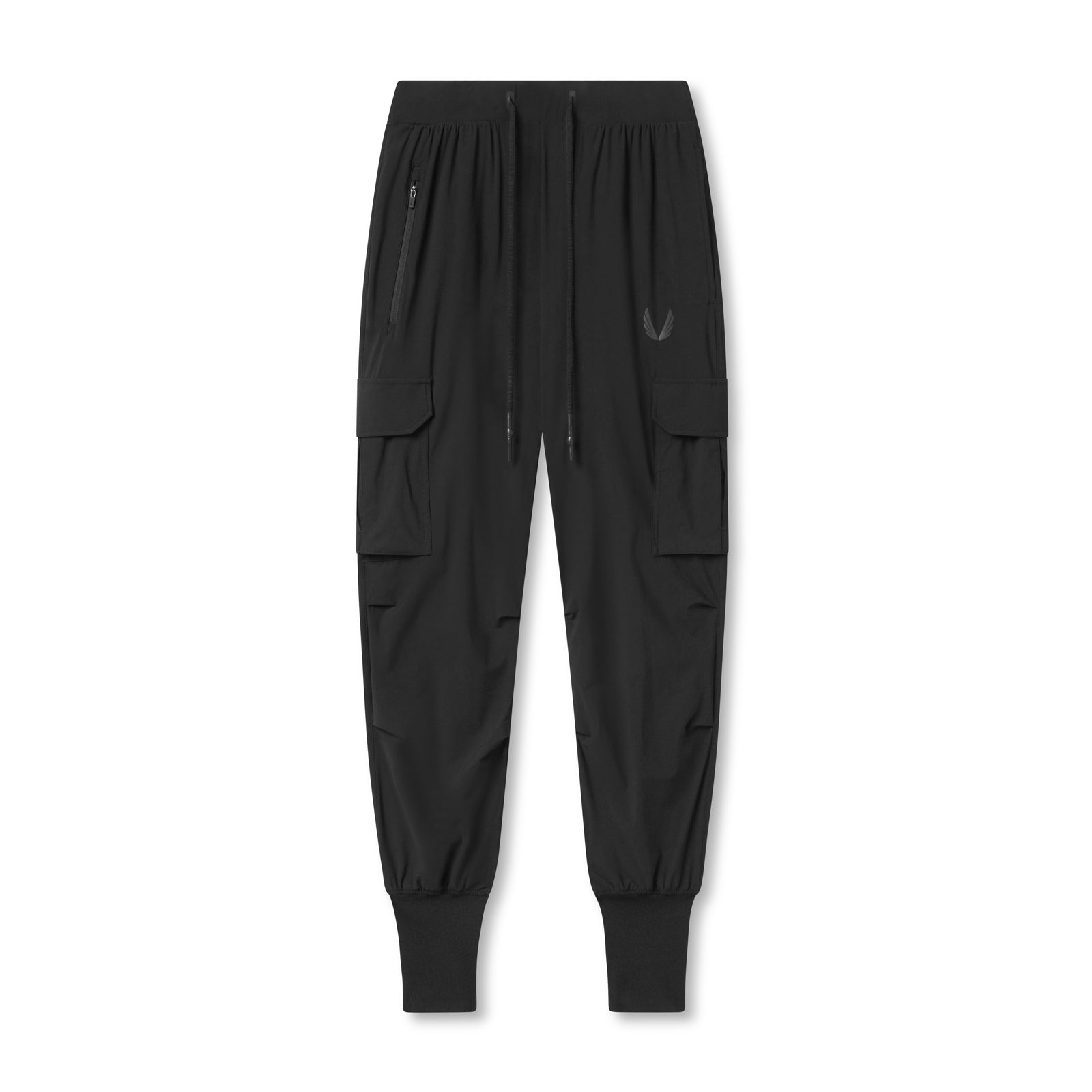 0825. Tetra-Lite® Cargo High Rib Jogger - Black