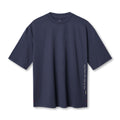 0841. 3D-Lite® 2.0 3/4-Sleeve Oversized Tee - Navy "OTWR"