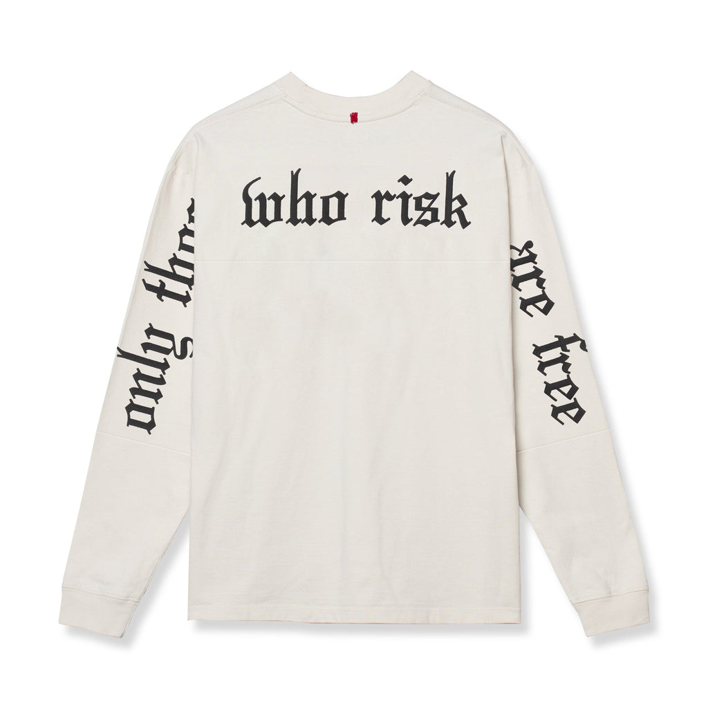 0851. Tech Essential™ Relaxed Long Sleeve - Stone/Black "OTWR"