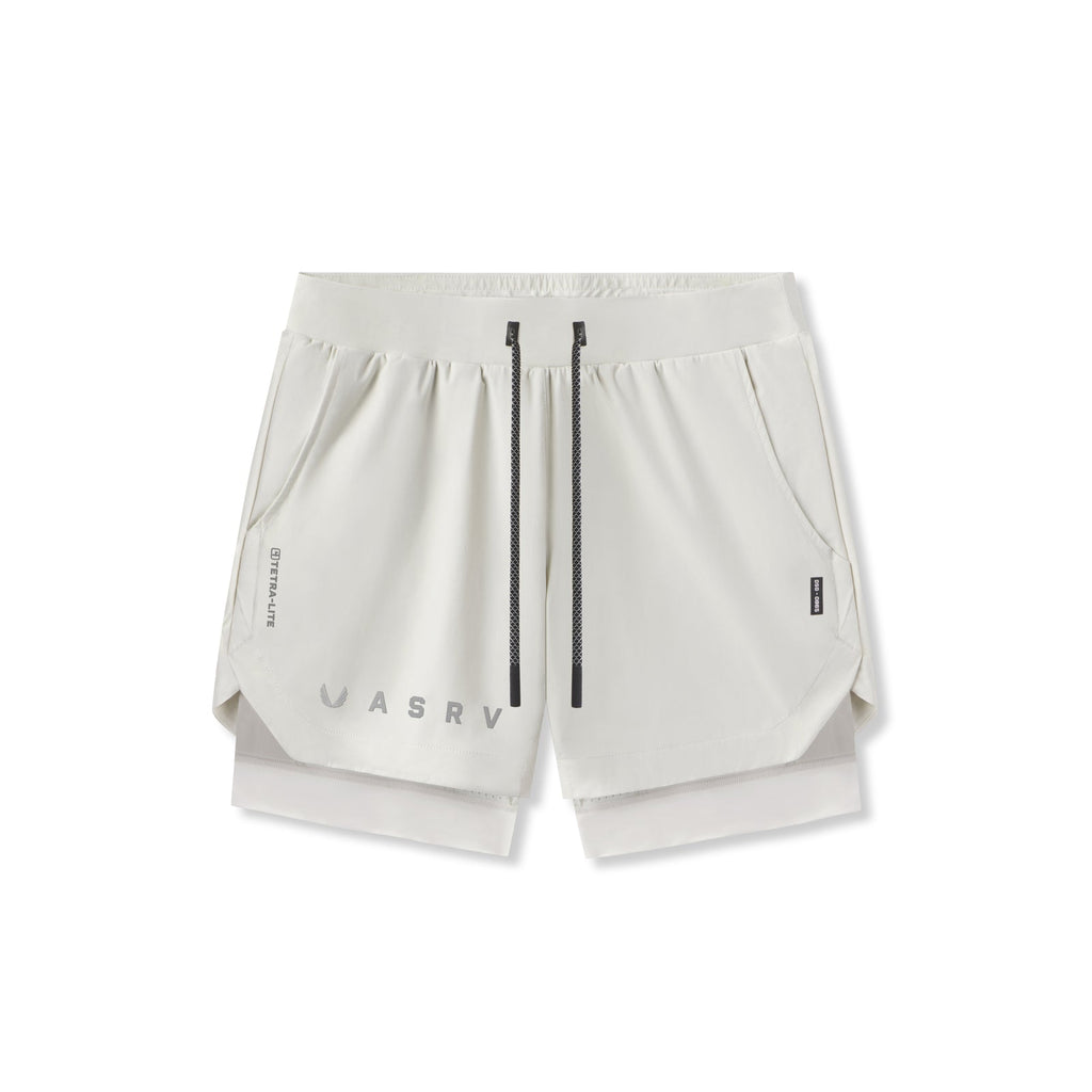 0865. Tetra-Lite® 5" Liner Short - Stone "Reflective Classic"