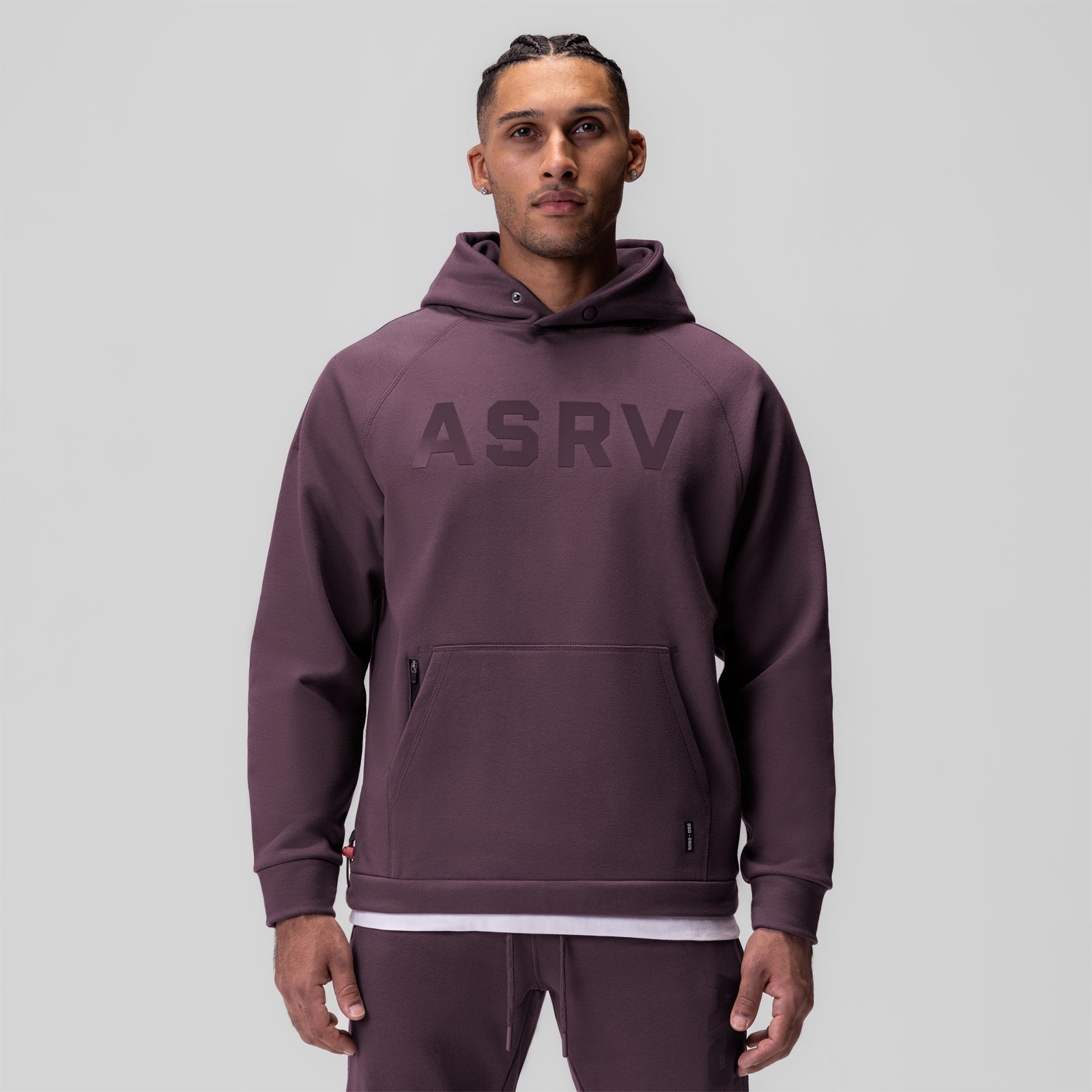 0905. Tech-Terry™ Weather-Ready Training Hoodie - Deep Purple "ASRV"
