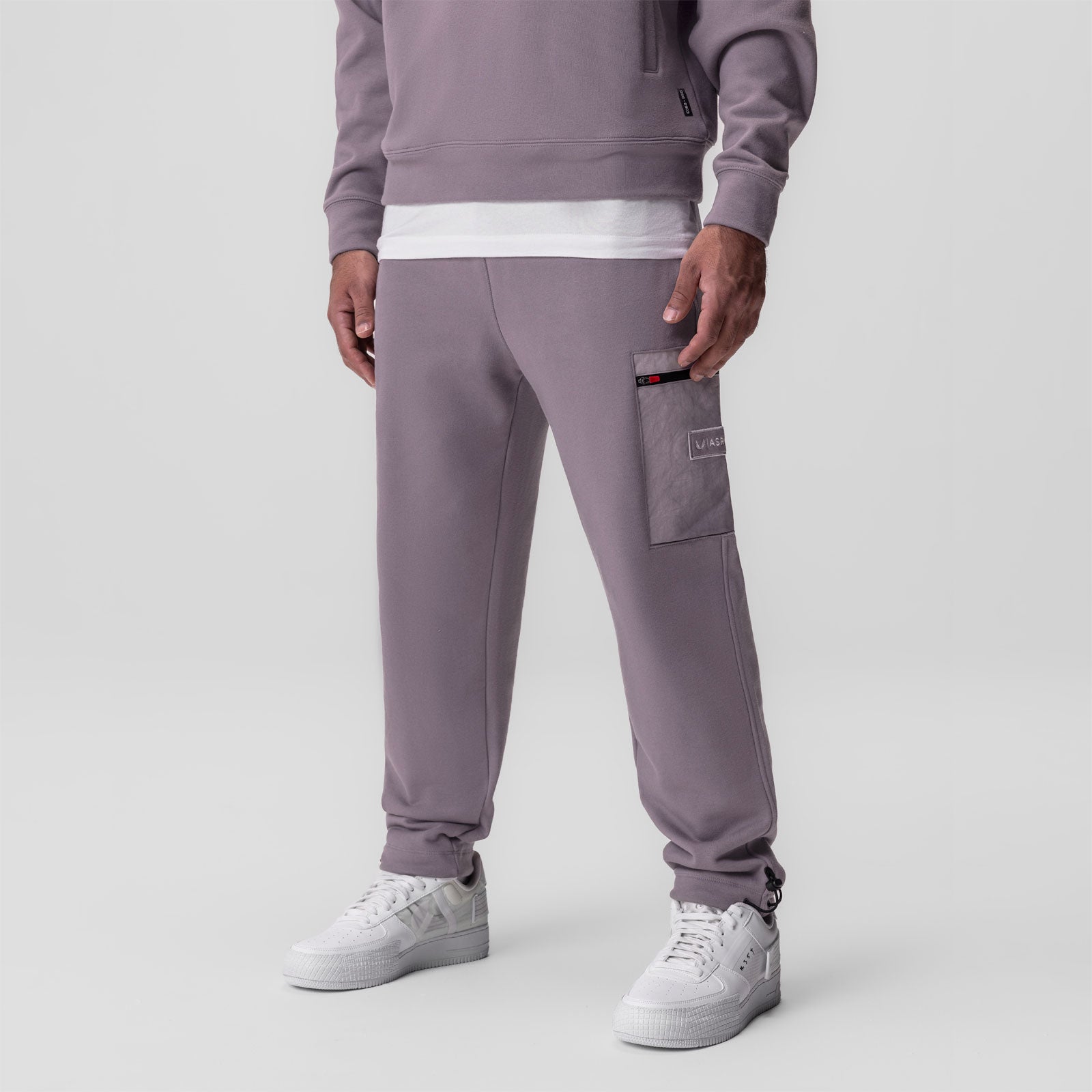 0914. Tech-Terry™ Paneled Cinch Cargo Jogger - Moonscape/Wave-Dye