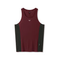 0949. Laser-Vent™ Singlet Tank - Crimson/Black