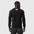 1112. Waffle Knit Longsleeve - Black