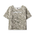 1114. Vintage Raw Hem Pump Cover - Digital Camo