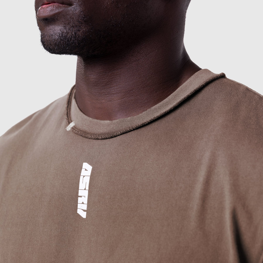 1115. Tech Essential™ Cap Shoulder Cutoff - Dark Earth Sun Fade