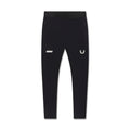 1146. Lycra® Ribbed Running Tight - Black