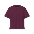 1186. SUPIMA® Ice-Skin™ Reversible Tee - Merlot/Black