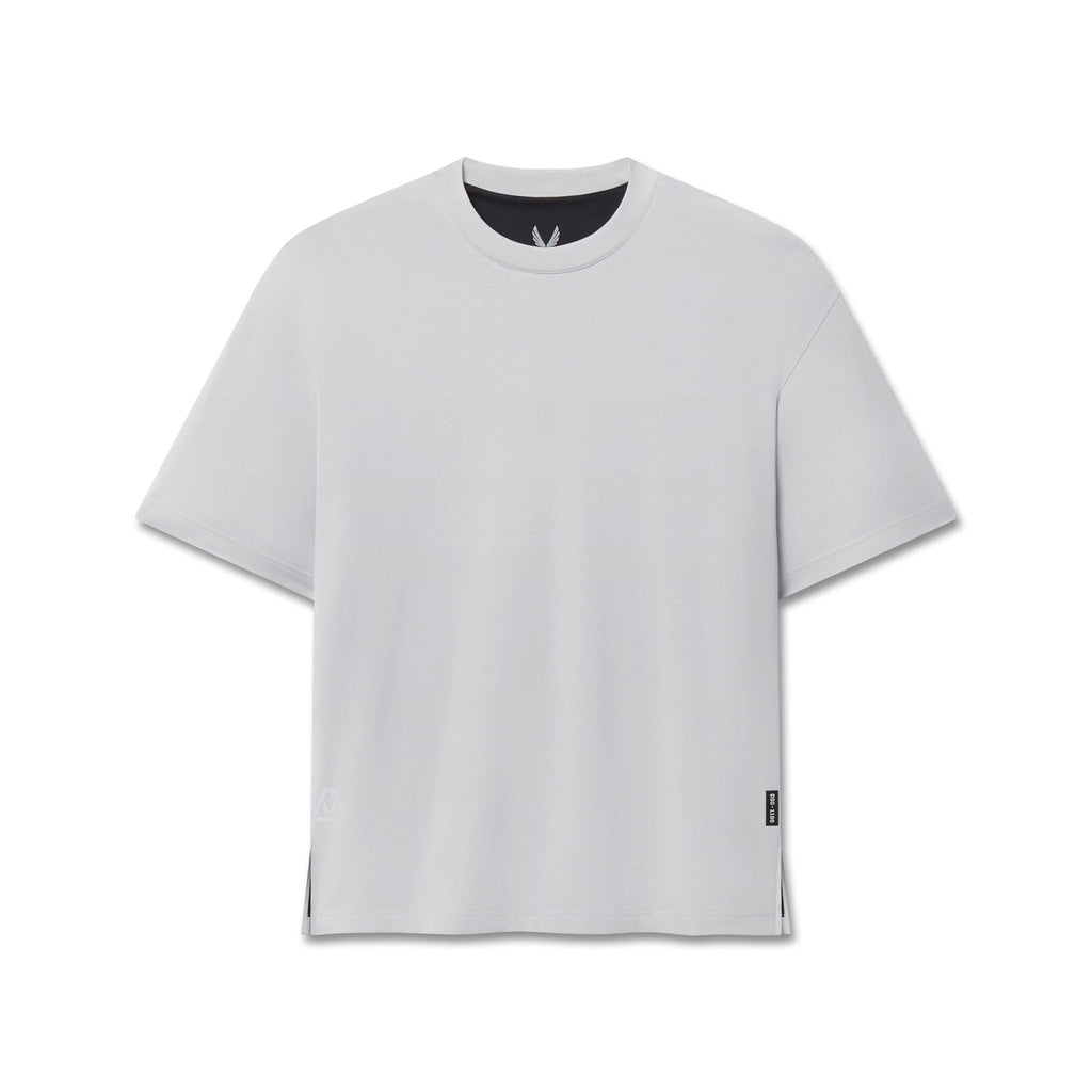 1186. SUPIMA® Ice-Skin™ Reversible Tee - Slate Grey/Black