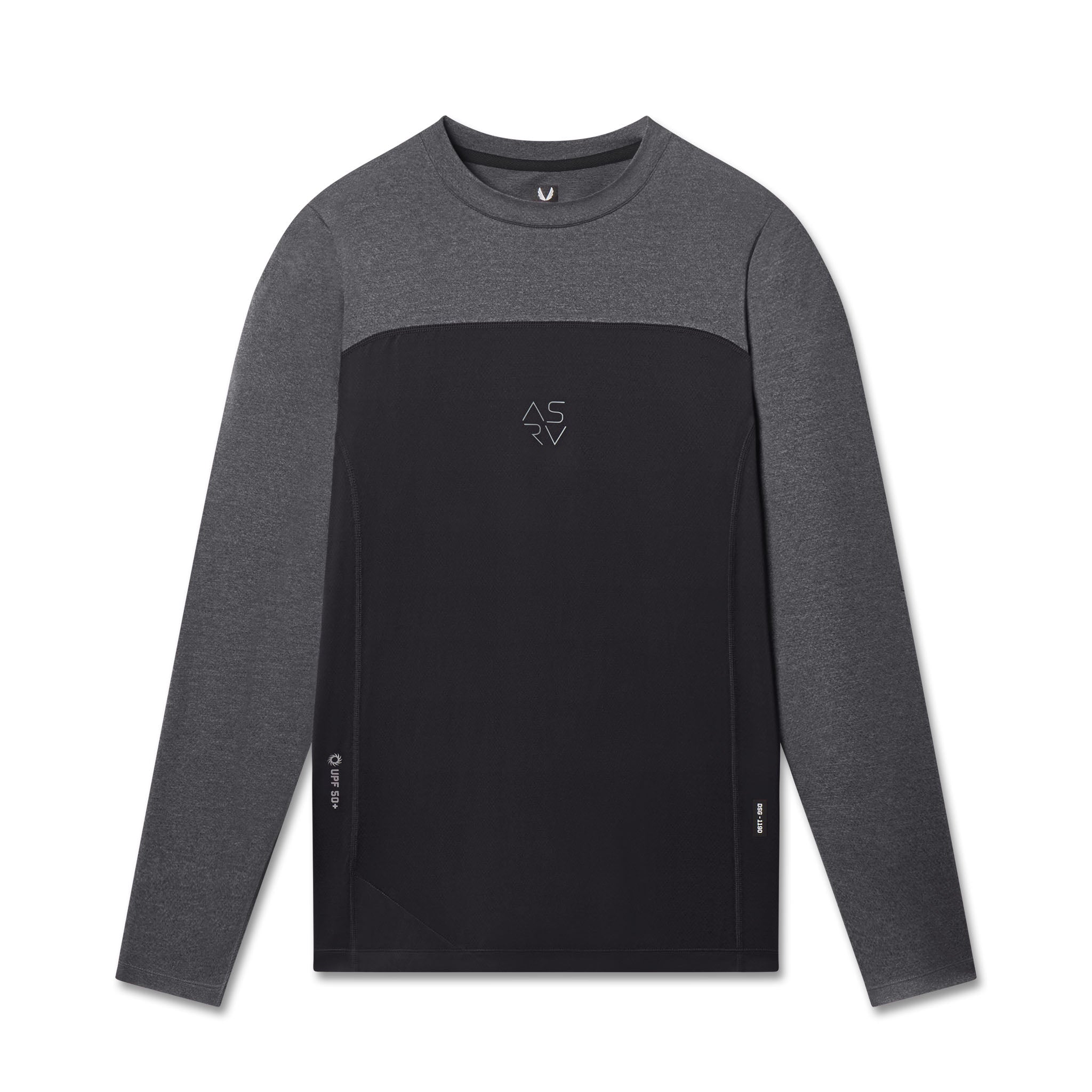 1190. AEROSILVER® UPF50+ Run Long Sleeve - Black