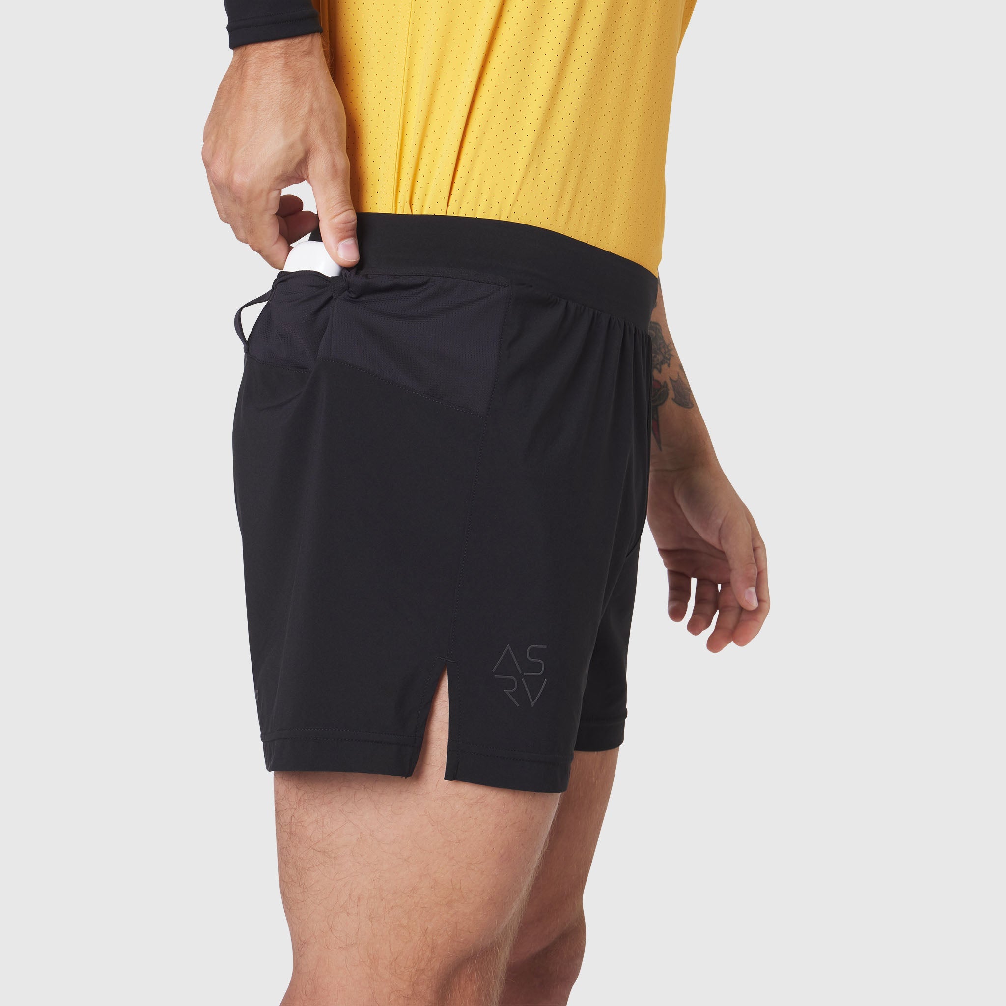 1194. Aerotex™ Distance Run Short - Black