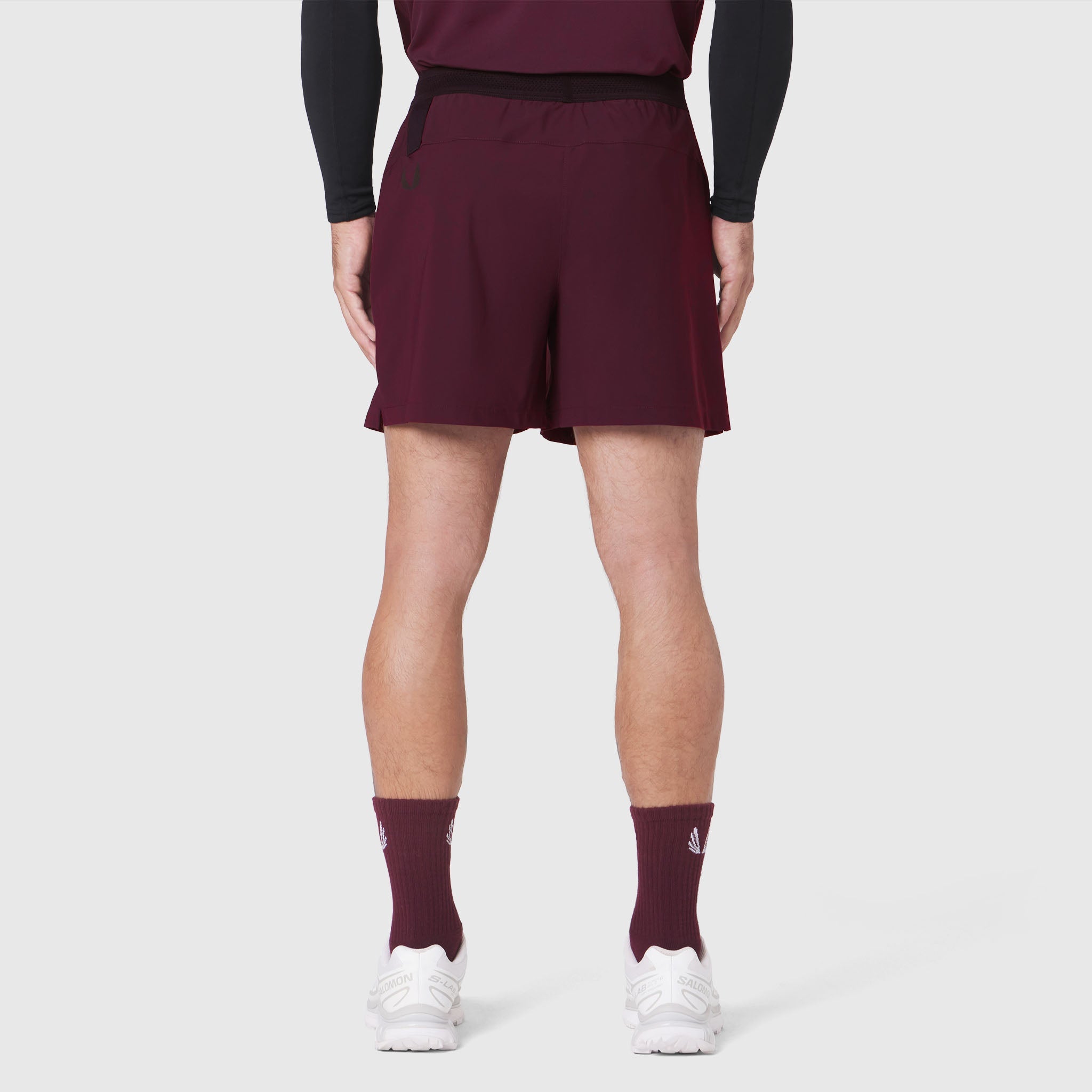 1195. TETRA-LITE® 5" Linerless Training Short - Merlot