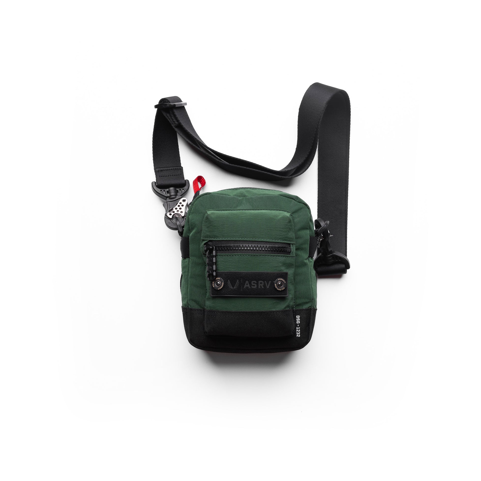1232. Ripstop Shoulder Bag - Forest Green