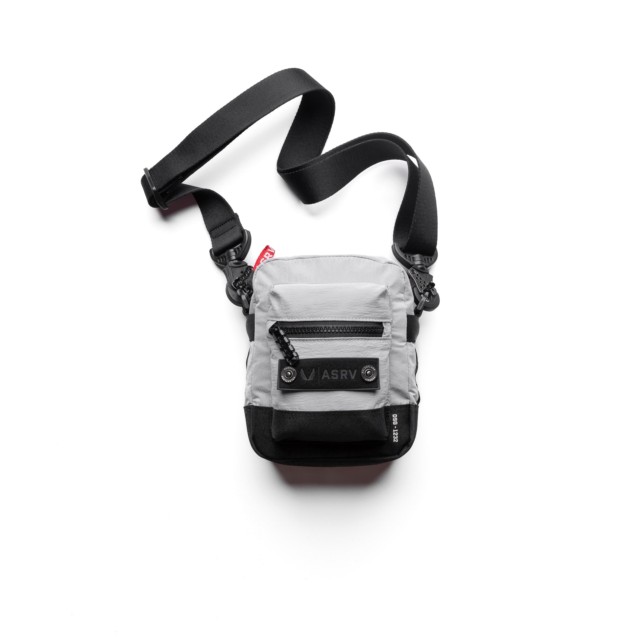 1232. Ripstop Shoulder Bag - Slate Grey