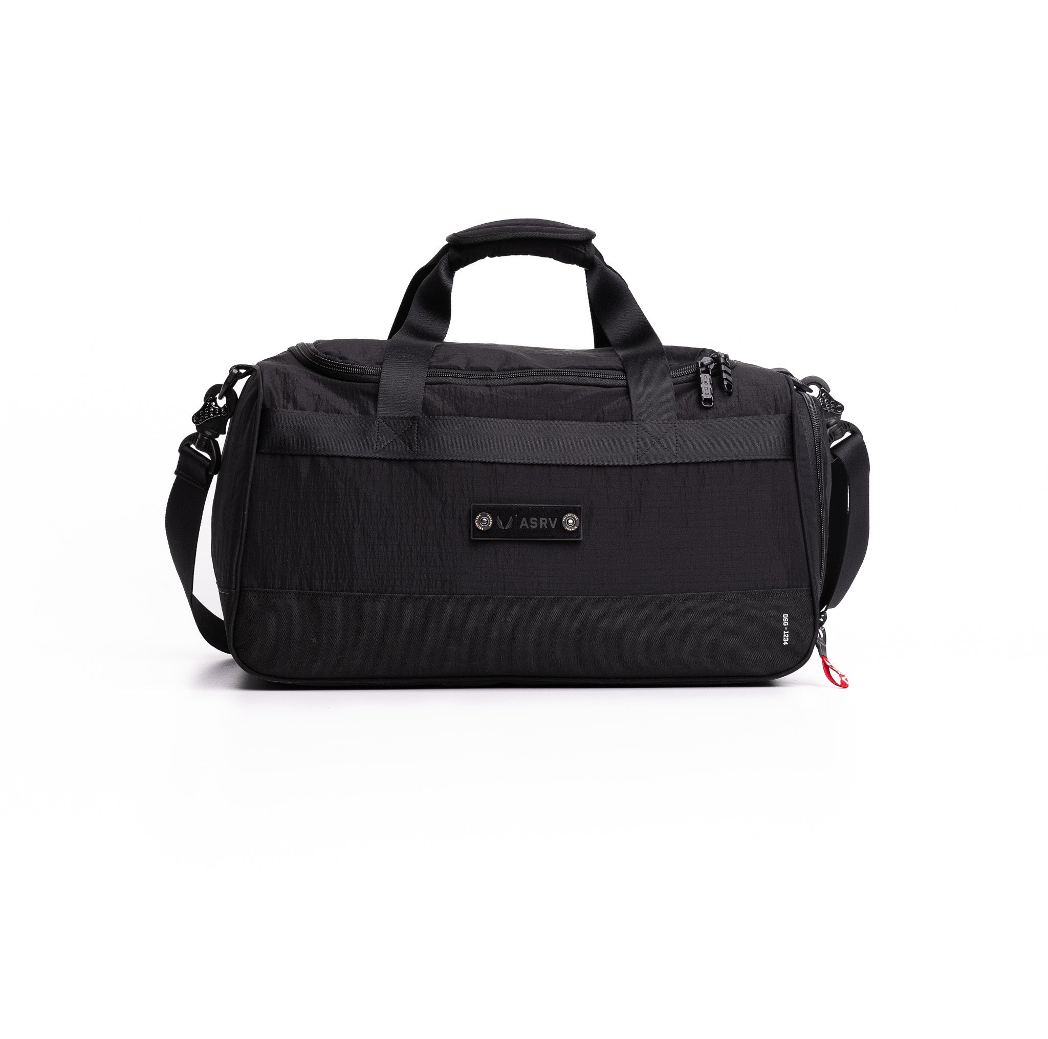 1234. Ripstop Duffle Bag - Black