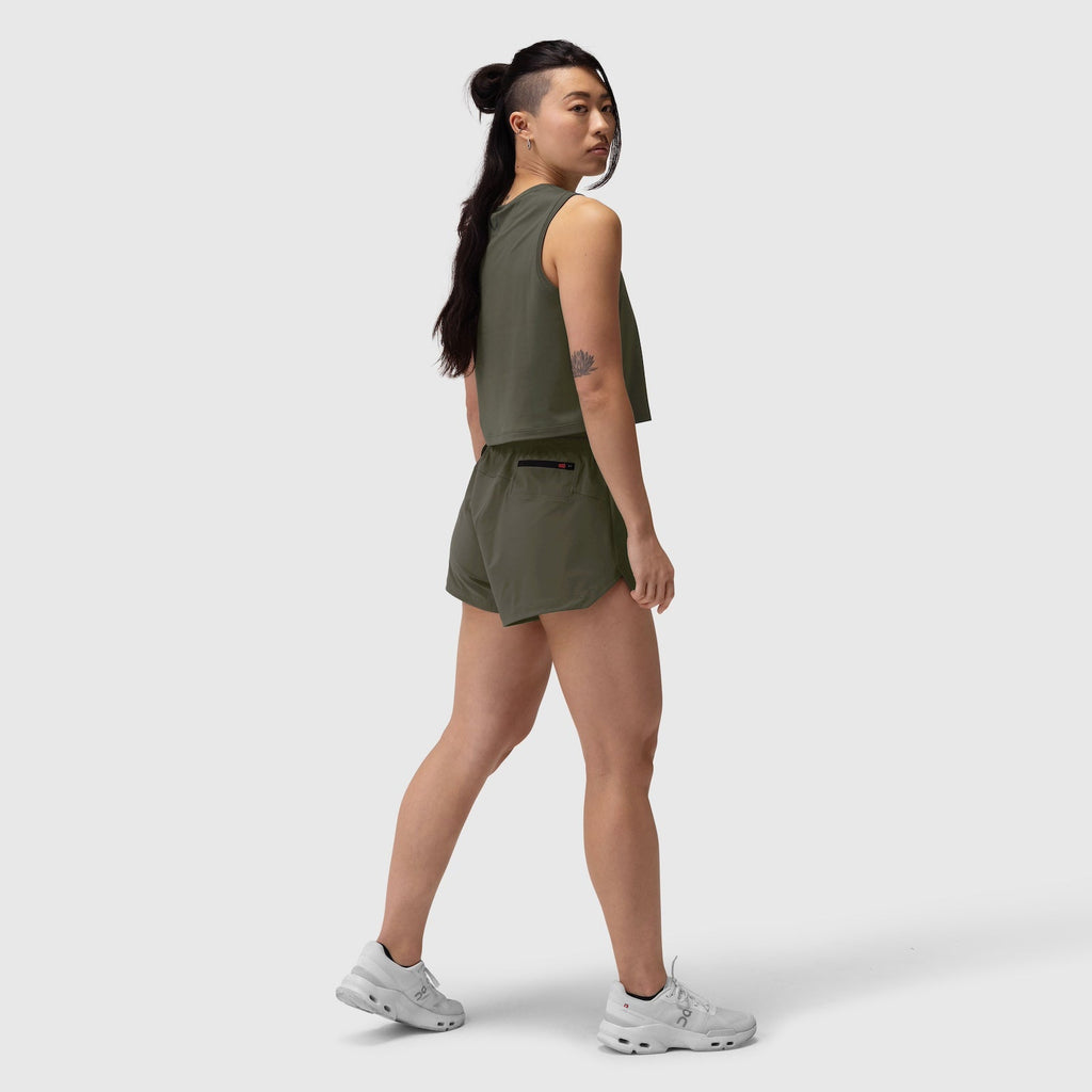 W037. Tetra-Lite® Linerless Short - Olive