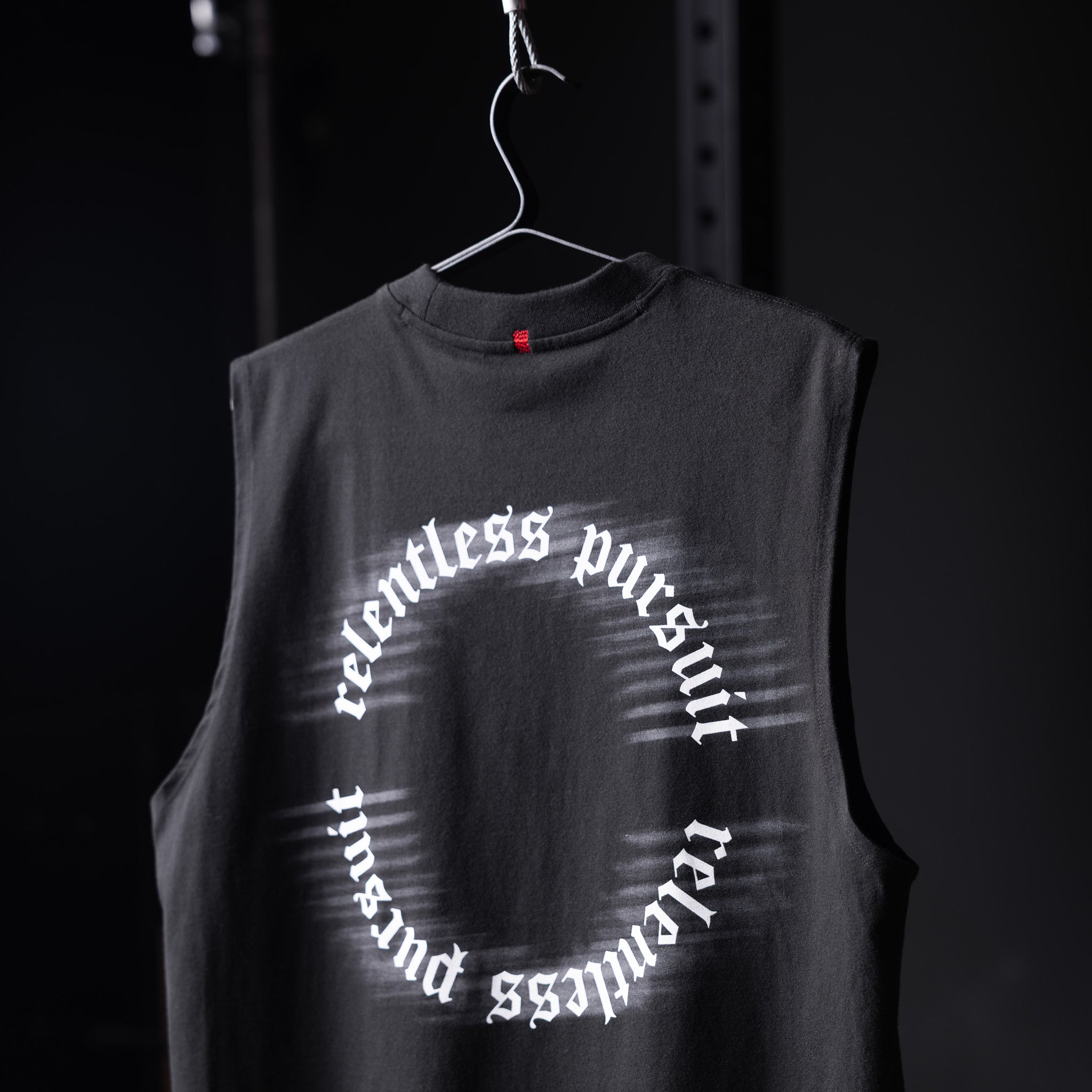 0807. Tech Essential™ Relaxed Cutoff - Black "RP Blur"