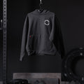 0874. Tech-Terry™ Zip Pocket Hoodie - Black "RP Blur"