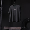 0797. Tech Essential™ Relaxed Tee - Black "RP Wings Stack"